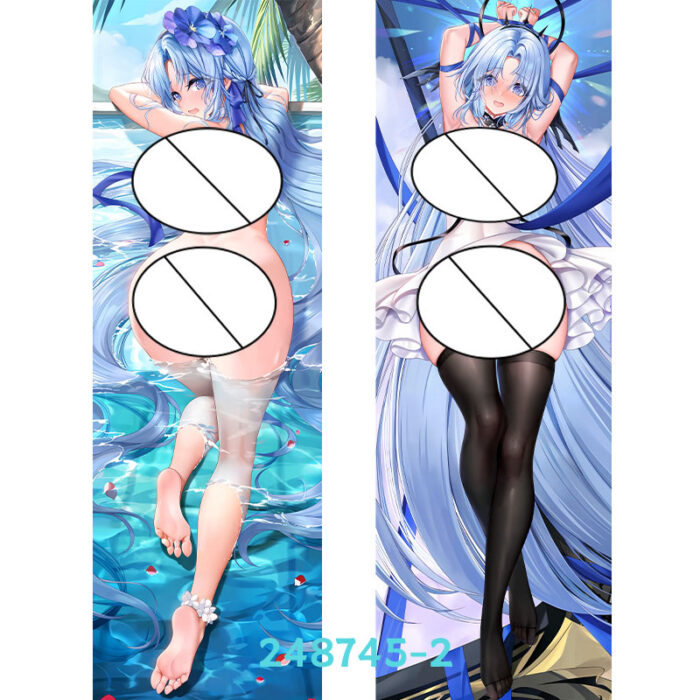 Anime Azur Lane Alsace Double-Sided Print Hing Body Pillowcase Otaku Cosplay Pillow Cover - Image 3