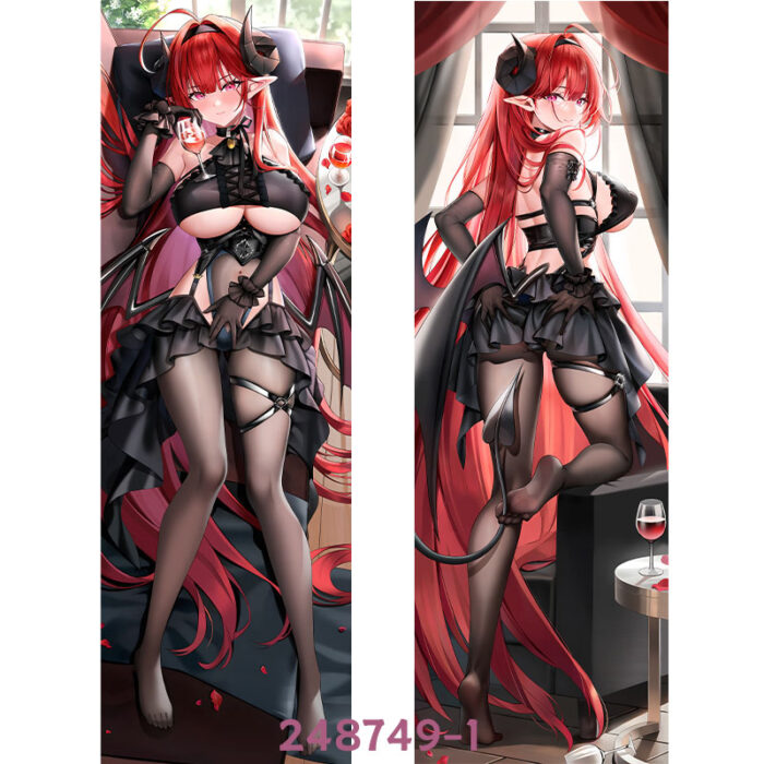 Anime Azur Lane Hindenburg Double-Sided Print Hing Body Pillowcase Otaku Cosplay Pillow Cover