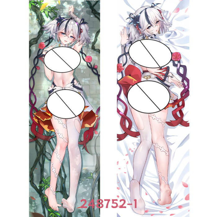 Anime ‌Wuthering Waves‌ Camellya Double-Sided Print Hing Body Pillowcase Otaku Cosplay Pillow Cover