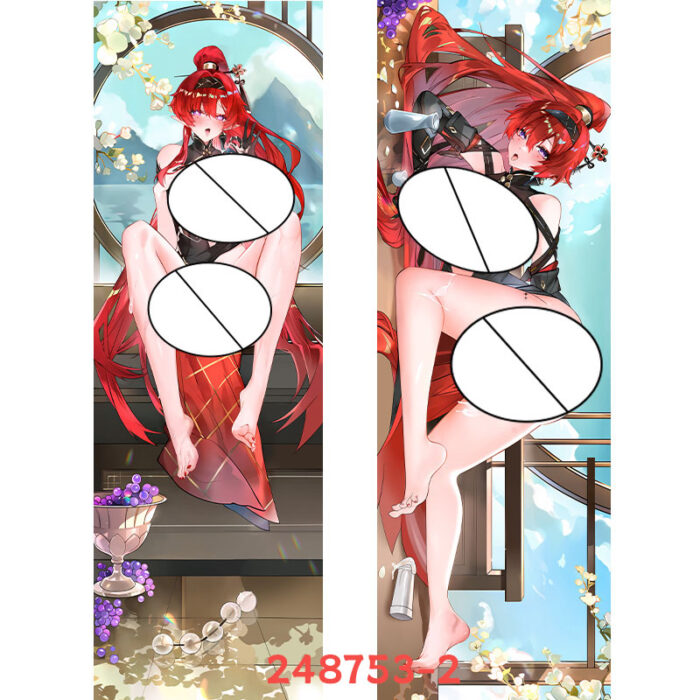 Anime ‌Wuthering Waves‌ Yinlin Double-Sided Print Hing Body Pillowcase Otaku Cosplay Pillow Cover - Image 3