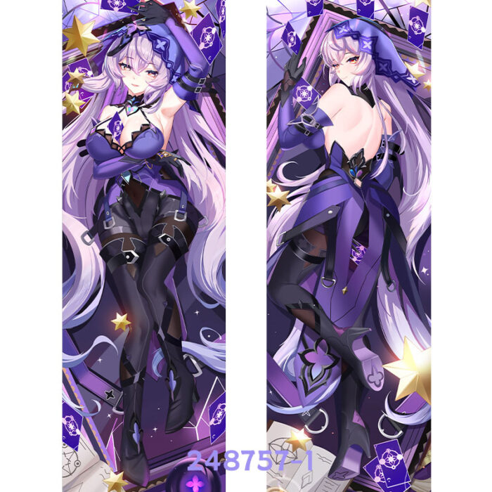Anime Honkai: Star Rail Black Swan Mogador Double-Sided Print Hing Body Pillowcase Otaku Cosplay Pillow Cover