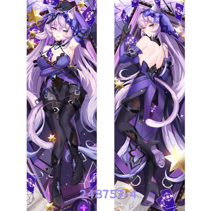 Anime Honkai: Star Rail Black Swan Mogador Double-Sided Print Hing Body Pillowcase Otaku Cosplay Pillow Cover - Image 5