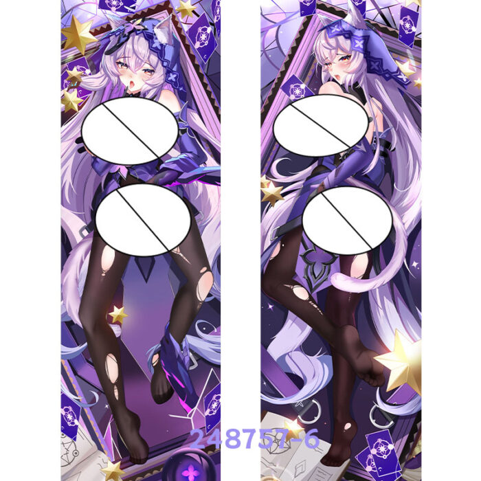 Anime Honkai: Star Rail Black Swan Mogador Double-Sided Print Hing Body Pillowcase Otaku Cosplay Pillow Cover - Image 7