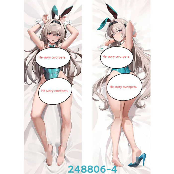 Anime Honkai: Star Rail Firefly Mogador Double-Sided Print Hing Body Pillowcase Otaku Cosplay Pillow Cover - Image 5