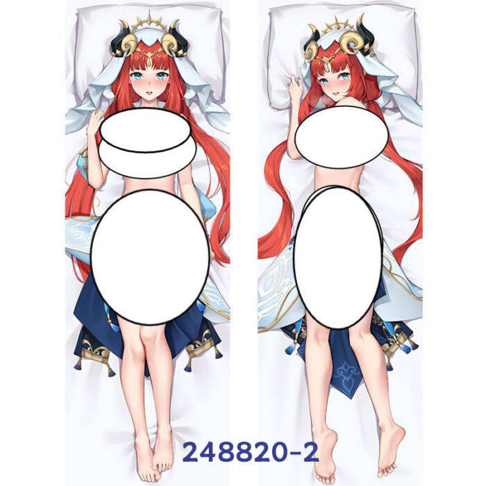 Anime ‌Genshin Impact Nilou Double-Sided Print Hing Body Pillowcase Otaku Cosplay Pillow Cover - Image 3