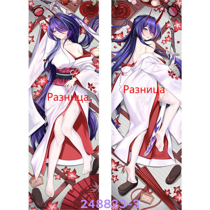 Anime Honkai: Star Rail Acheron Double-Sided Print Hing Body Pillowcase Otaku Cosplay Pillow Cover - Image 4