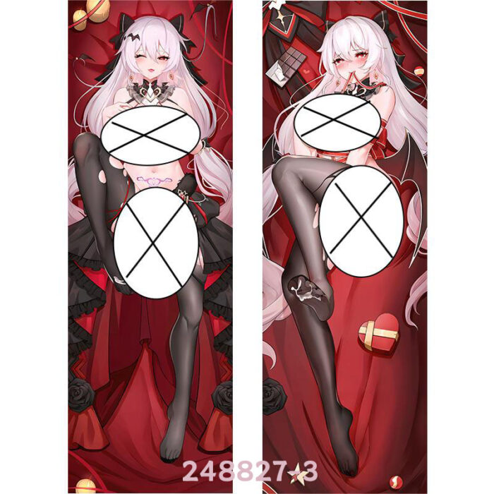 Anime ‌Honkai Impact 3rd LunarVow Double-Sided Print Hing Body Pillowcase Otaku Cosplay Pillow Cover - Image 4