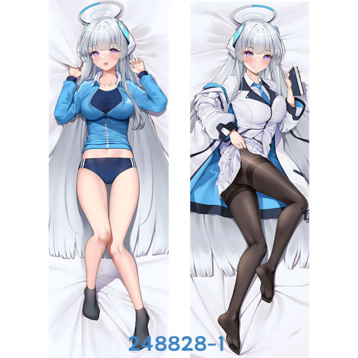 Anime ‌Blue Archive Noah Double-Sided Print Hing Body Pillowcase Otaku Cosplay Pillow Cover