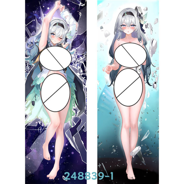 Anime Honkai: Star Rail Firefly Double-Sided Print Hing Body Pillowcase Otaku Cosplay Pillow Cover