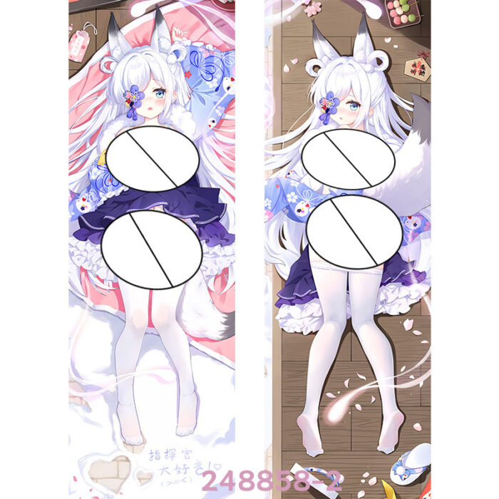 Anime Azur Lane Kasumi Double-Sided Print Hing Body Pillowcase Otaku Cosplay Pillow Cover - Image 3