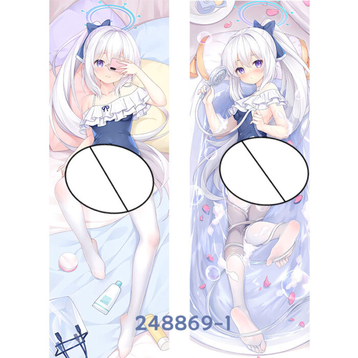 Anime Blue Archive RABBITI Double-Sided Print Hing Body Pillowcase Otaku Cosplay Pillow Cover