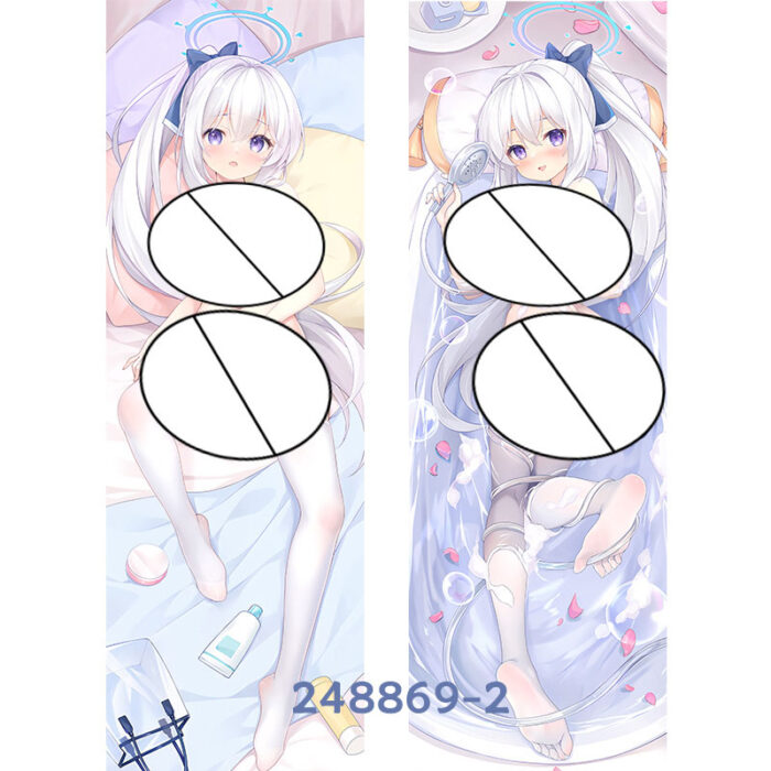 Anime Blue Archive RABBITI Double-Sided Print Hing Body Pillowcase Otaku Cosplay Pillow Cover - Image 3
