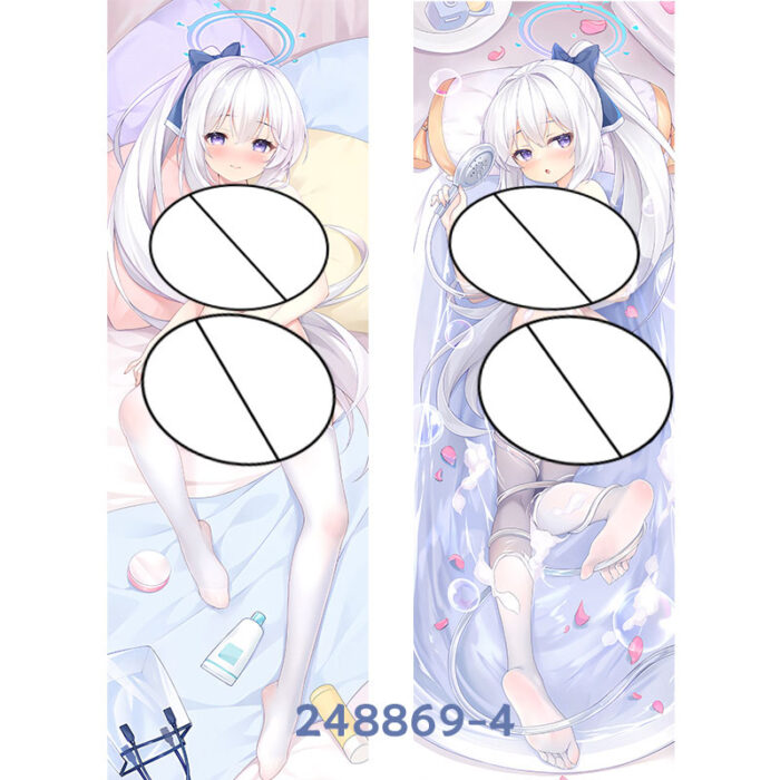 Anime Blue Archive RABBITI Double-Sided Print Hing Body Pillowcase Otaku Cosplay Pillow Cover - Image 5