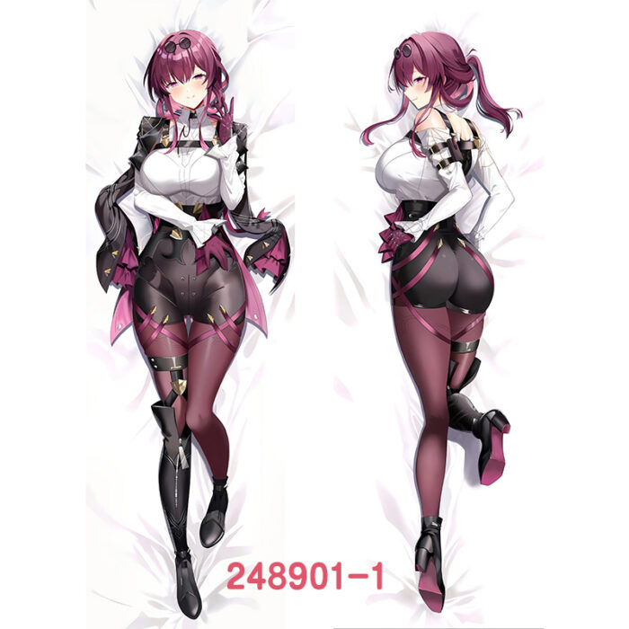 Anime Honkai: Star Rail Kafka Double-Sided Print Hing Body Pillowcase Otaku Cosplay Pillow Cover