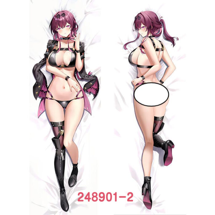 Anime Honkai: Star Rail Kafka Double-Sided Print Hing Body Pillowcase Otaku Cosplay Pillow Cover - Image 3