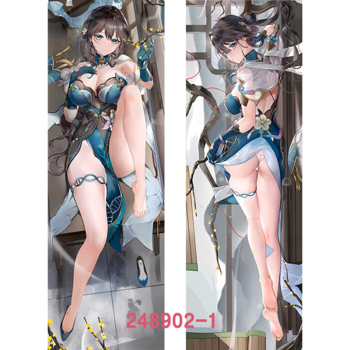 Anime Honkai: Star Rail RuanMei Double-Sided Print Hing Body Pillowcase Otaku Cosplay Pillow Cover