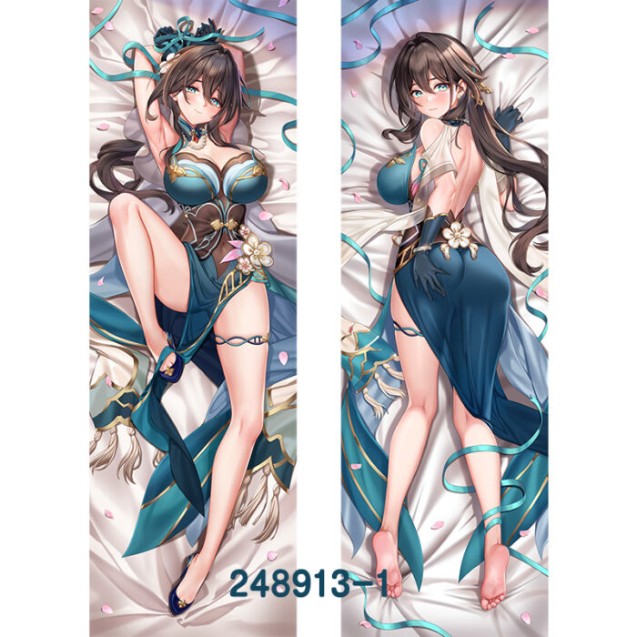 Anime Honkai: Star Rail RuanMei Double-Sided Print Hing Body Pillowcase Otaku Cosplay Pillow Cover