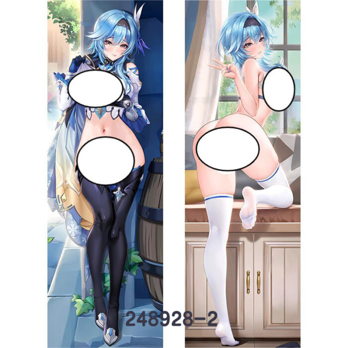 Anime Genshin Impact Eula Double-Sided Print Hing Body Pillowcase Otaku Cosplay Pillow Cover - Image 3