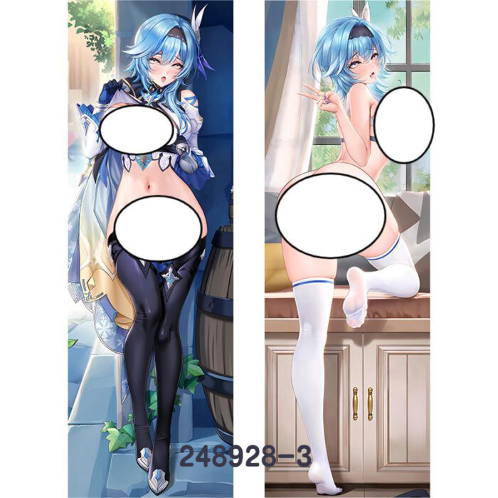 Anime Genshin Impact Eula Double-Sided Print Hing Body Pillowcase Otaku Cosplay Pillow Cover - Image 4