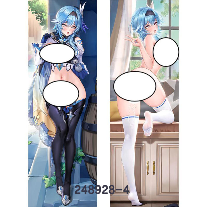 Anime Genshin Impact Eula Double-Sided Print Hing Body Pillowcase Otaku Cosplay Pillow Cover - Image 5