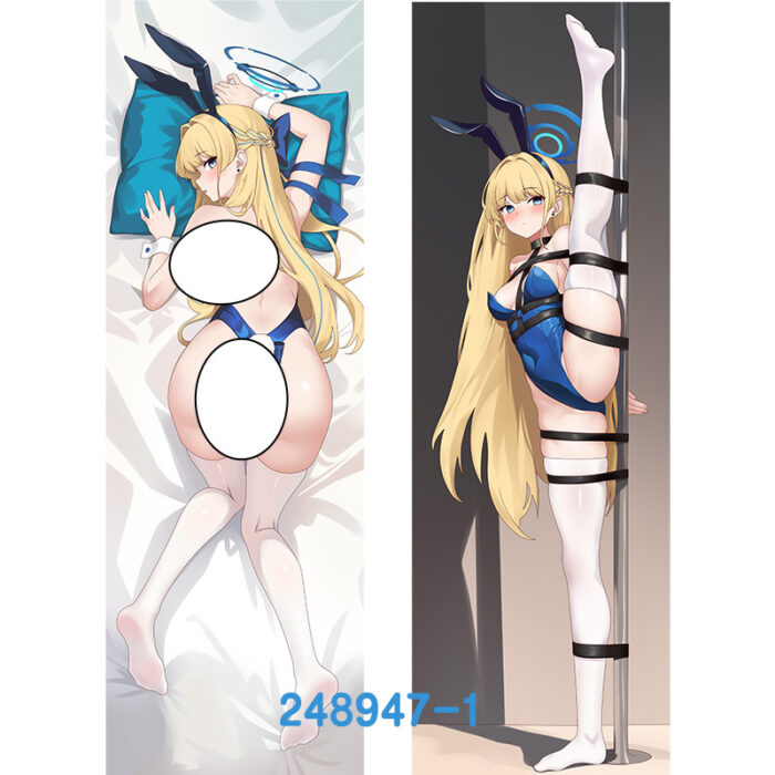 Anime Blue Archive AsumaToki Double-Sided Print Hing Body Pillowcase Otaku Cosplay Pillow Cover