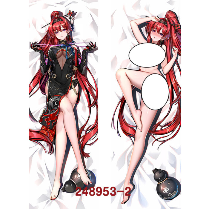 Anime ‌Wuthering Waves‌ Yinlin Double-Sided Print Hing Body Pillowcase Otaku Cosplay Pillow Cover - Image 3