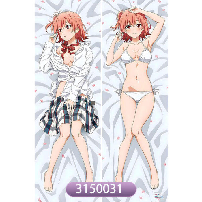 Anime My Teen Romantic Comedy SNAFU Double-Sided Print Hing Body Pillowcase Otaku Cosplay Pillow Cover