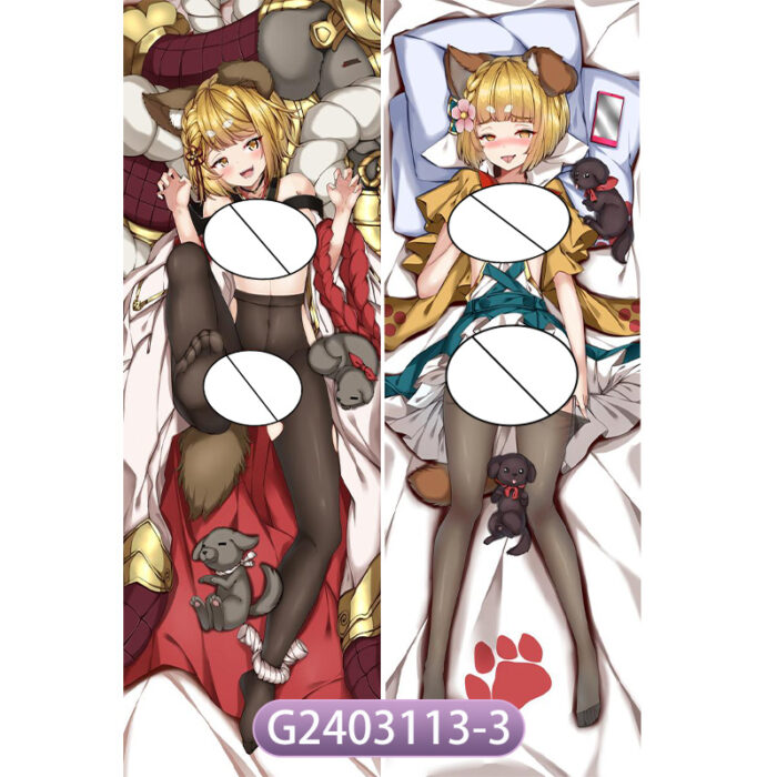 Anime Granblue Fantasy  Double-Sided Print Hing Body Pillowcase Otaku Cosplay Pillow Cover - Image 4