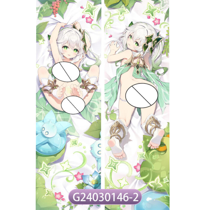 Anime Genshin Impact Nahida Double-Sided Print Hing Body Pillowcase Otaku Cosplay Pillow Cover - Image 3
