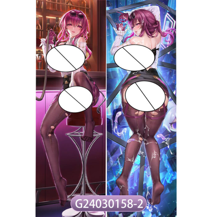 Anime Honkai: Star Rail Kafka Double-Sided Print Hing Body Pillowcase Otaku Cosplay Pillow Cover