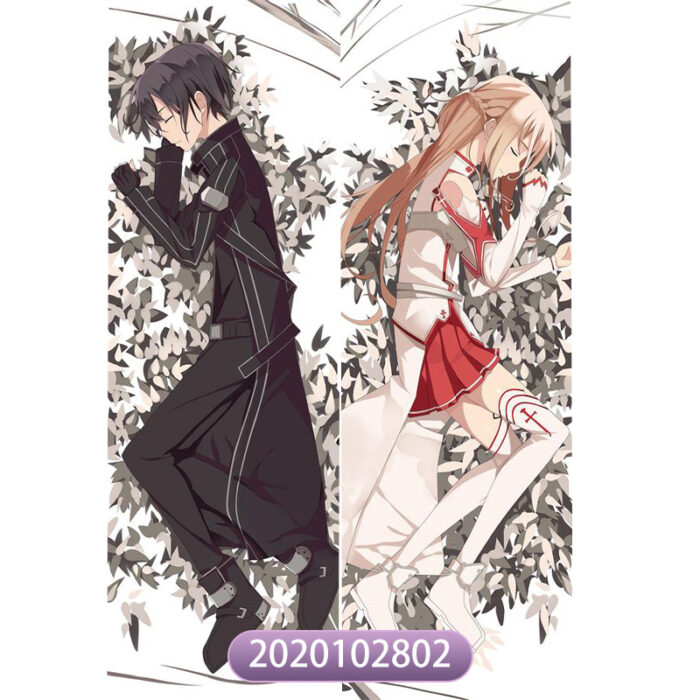 Anime Sword Art Online Double-Sided Print Hing Body Pillowcase Otaku Cosplay Pillow Cover