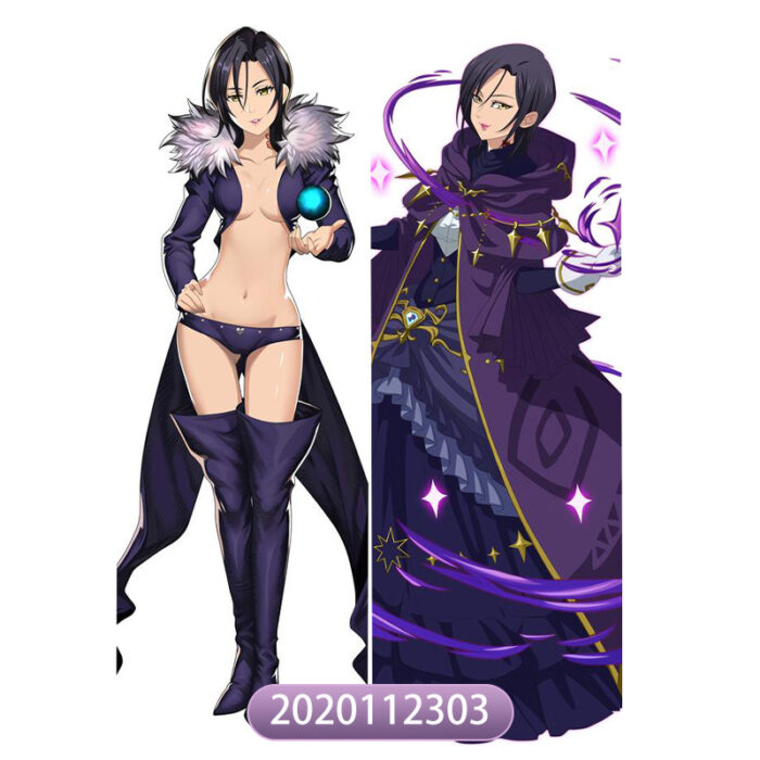 Anime The Seven Deadly Sins Double-Sided Print Hing Body Pillowcase Otaku Cosplay Pillow Cover
