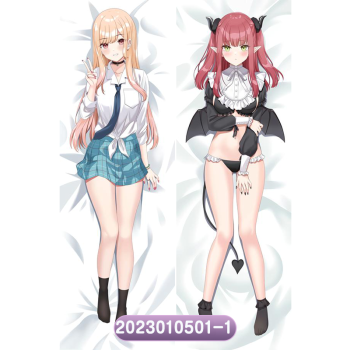 Anime Marin Kitagawa My Dress-Up Darling Double-Sided Print Hing Body Pillowcase Otaku Cosplay Pillow Cover