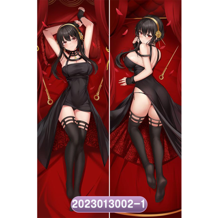 Anime Spy × Family Yor Double-Sided Print Hing Body Pillowcase Otaku Cosplay Pillow Cover