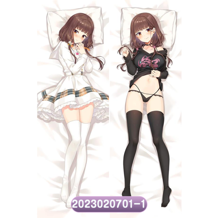 Anime Love Is WarKaguya-sama: Love Is War Iino Miko Double-Sided Print Hing Body Pillowcase Otaku Cosplay Pillow Cover