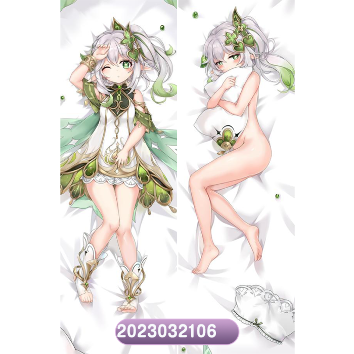 Anime Genshin Impact Nahida Double-Sided Print Hing Body Pillowcase Otaku Cosplay Pillow Cover