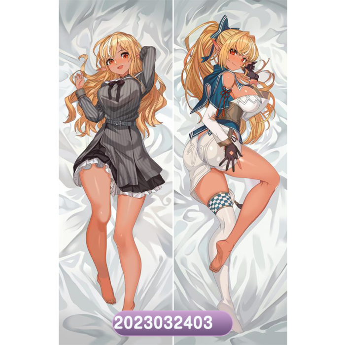 Anime Flare Hololive Double-Sided Print Hing Body Pillowcase Otaku Cosplay Pillow Cover