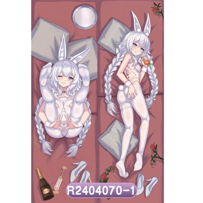 Anime Azur Lane Le Malin Double-Sided Print Hing Body Pillowcase Otaku Cosplay Pillow Cover