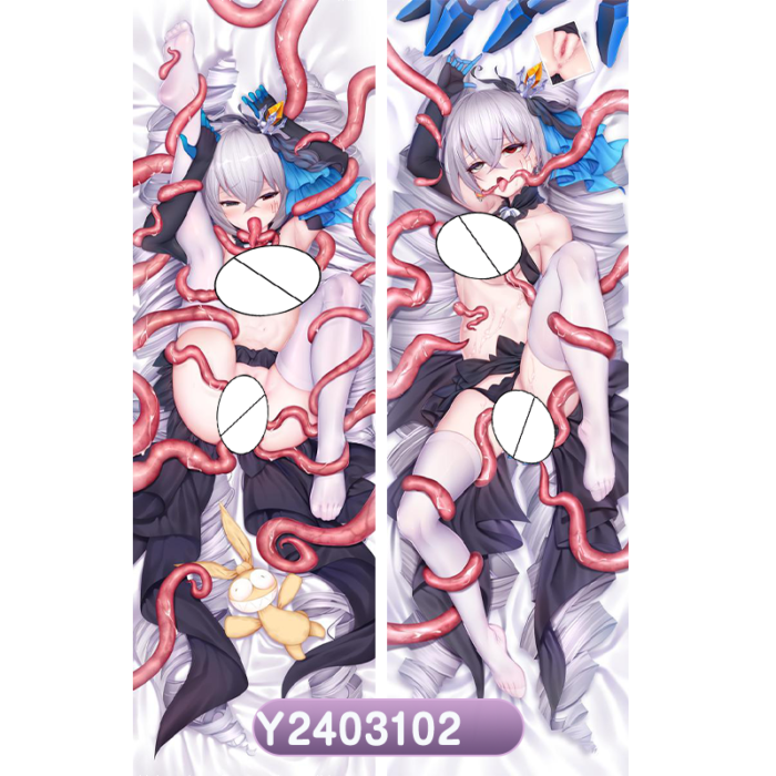 Anime  Honkai Impact 3rd BronyaZaychik Double-Sided Print Hing Body Pillowcase Otaku Cosplay Pillow Cover