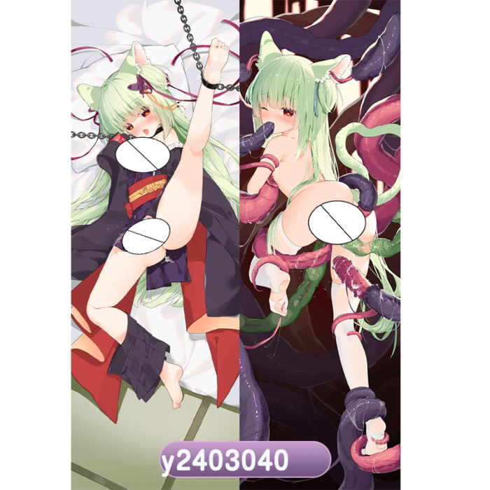 Anime Love a thousand flowers Murasame Double-Sided Print Hing Body Pillowcase Otaku Cosplay Pillow Cover