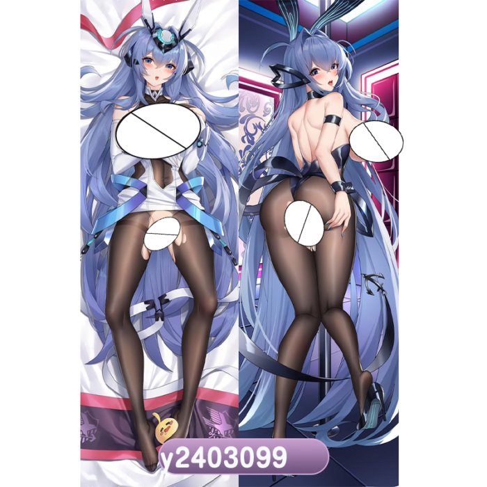 Anime Azur Lane New Jersey Double-Sided Print Hing Body Pillowcase Otaku Cosplay Pillow Cover