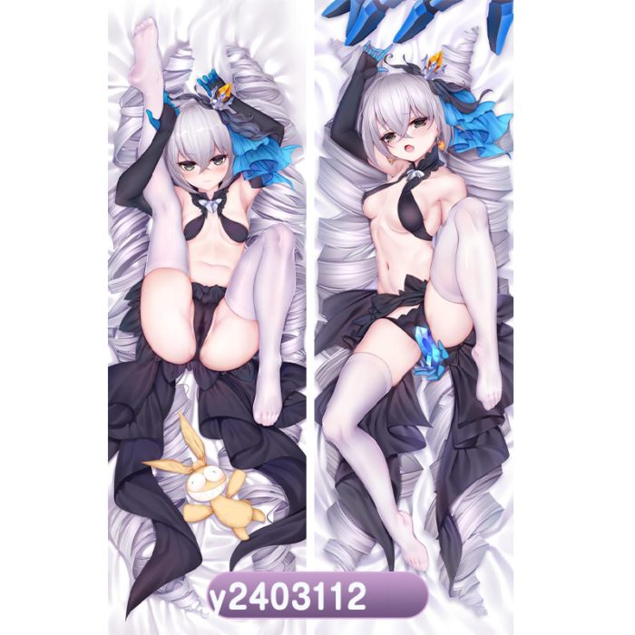 Anime Honkai Impact 3rd BronyaZaychik Double-Sided Print Hing Body Pillowcase Otaku Cosplay Pillow Cover