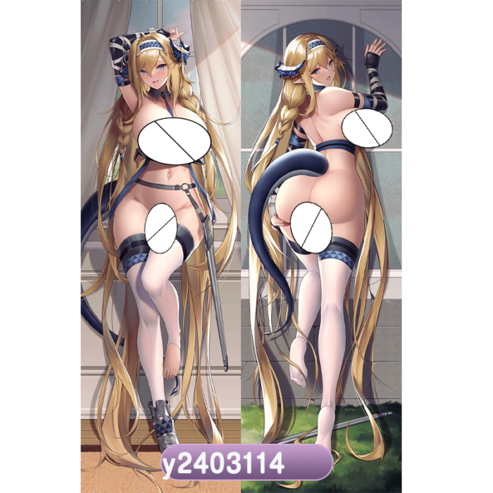 Anime Arknights Lin Saileach  Double-Sided Print Hing Body Pillowcase Otaku Cosplay Pillow Cover