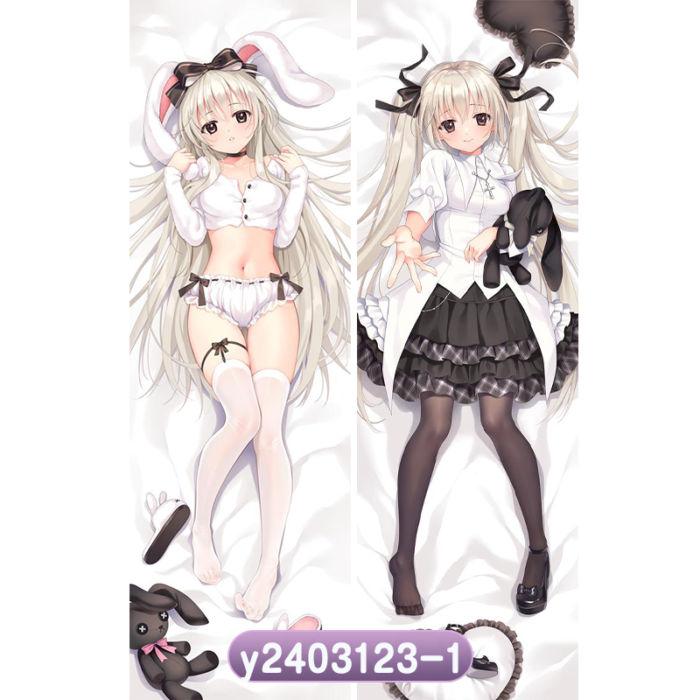 Anime In solitude, where we are least alone.  Double-Sided Print Hing Body Pillowcase Otaku Cosplay Pillow Cover