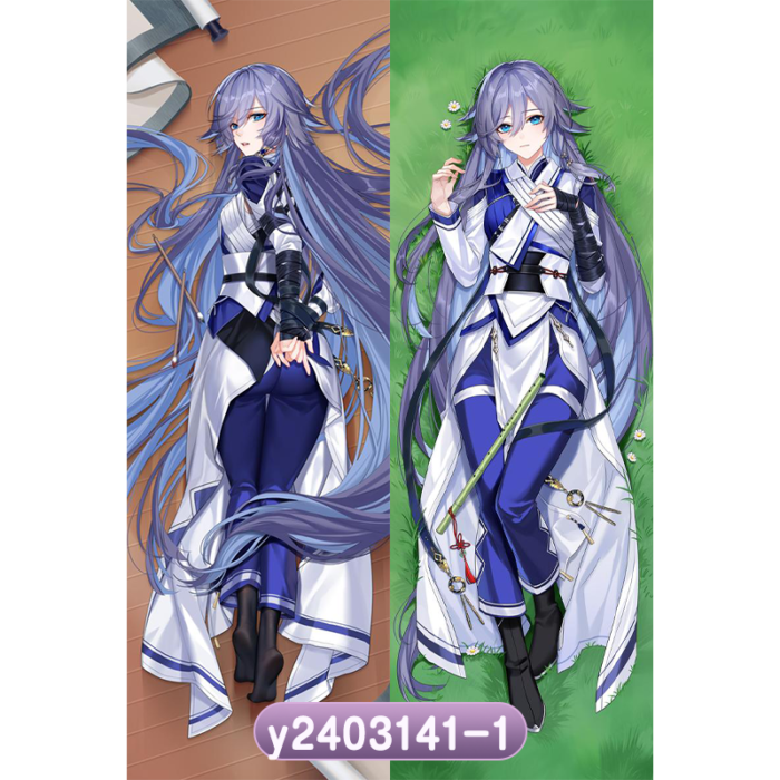 Anime Honkai Impact 3rd Fuhua Double-Sided Print Hing Body Pillowcase Otaku Cosplay Pillow Cover