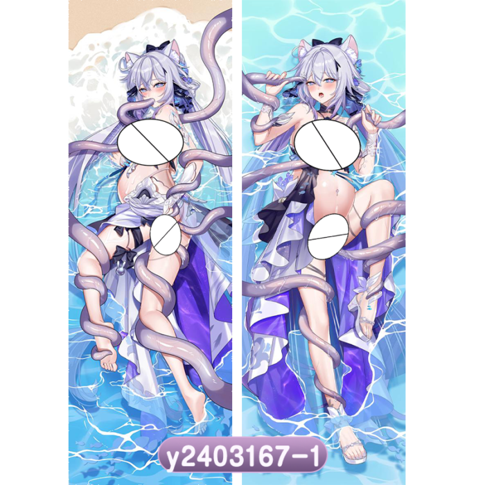 Anime Honkai Impact 3rd Double-Sided Print Hing Body Pillowcase Otaku Cosplay Pillow Cover