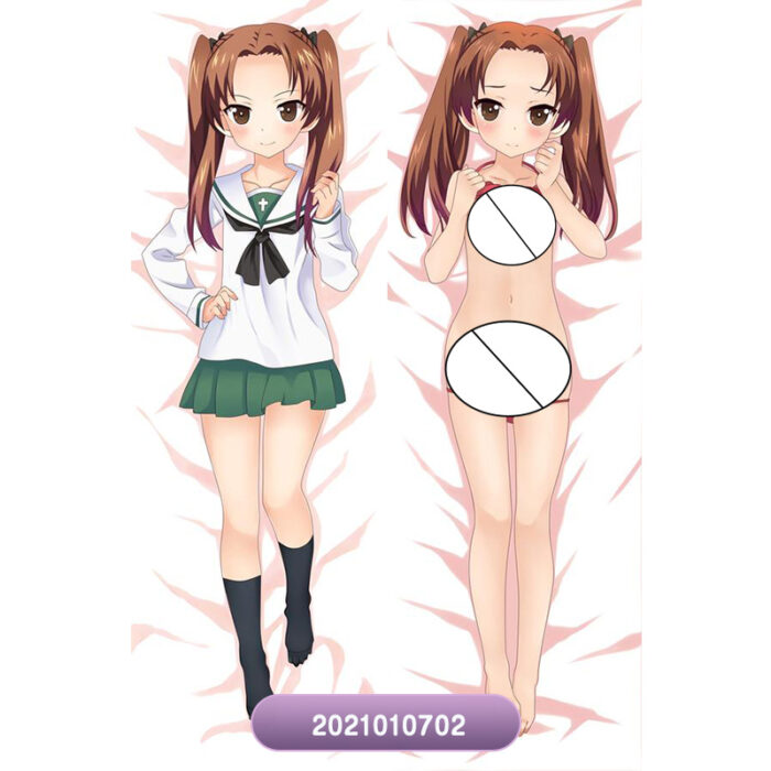 Anime Girls und Panzer Double-Sided Print Hing Body Pillowcase Otaku Cosplay Pillow Cover