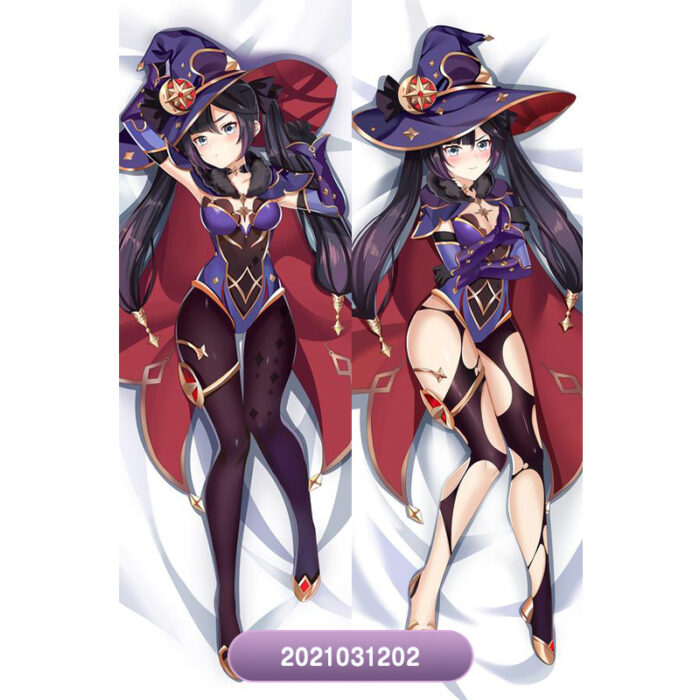 Anime Genshin Impact Double-Sided Print Hing Body Pillowcase Otaku Cosplay Pillow Cover