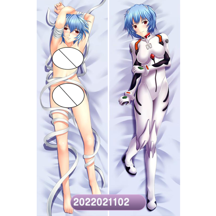 Anime Neon Genesis Evangelion Double-Sided Print Hing Body Pillowcase Otaku Cosplay Pillow Cover