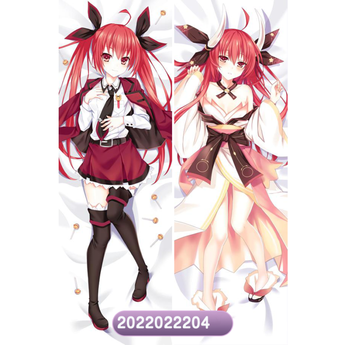 Anime Date A Live Double-Sided Print Hing Body Pillowcase Otaku Cosplay Pillow Cover